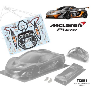 McLaren P1 GTR Body 190mm